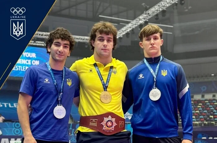 Українські борці греко-римського стилю здобули три медалі на Чемпіонаті світу U17