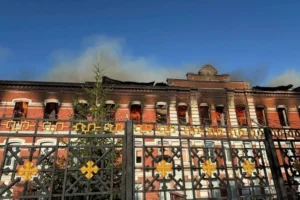 Карма у дії: під Саратовом спалахнула військова академія РФ