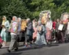 Парафіяни Московської церкви вирушили хресною ходою до Почаївської лаври (відео)