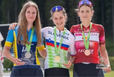 Словенська біатлоністка стала чемпіонкою країни в іншому виді спорту