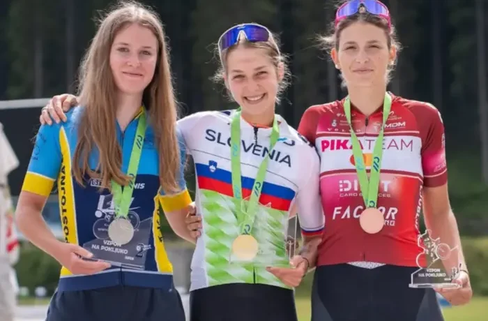 Словенська біатлоністка стала чемпіонкою країни в іншому виді спорту
