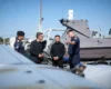 Зеленський і Бернем піднялися на палубу корабля «Черкаси» у Портсмуті (фото)