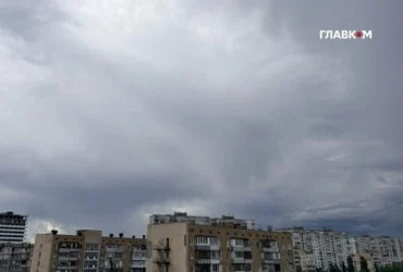 На Київ насувається гроза, оголошено «жовтий» рівень небезпеки