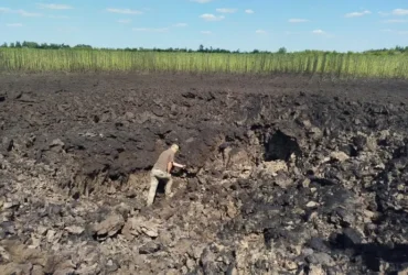 Знайдено вирву від другої ракети KN-23 після удару РФ 30 липня (фото)