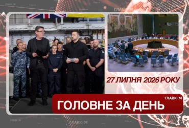 Візит Зеленського до Британії, засідання Радбезу ООН. Головне за 27 липня 2026