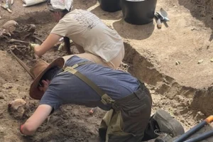 На Волині археологи знайшли масове поховання часів Другої світової війни