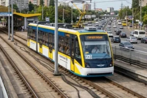 У Києві стався збій у роботі швидкісних трамваїв, замість них курсують автобуси