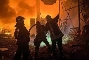 Дрони вночі влаштували окупантам пекельну «бавовну» в Керчі