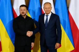 Зеленський розкрив деталі зустрічі з Туском у Польщі