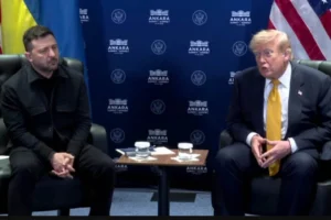 Зеленський зустрівся з Трампом на полях саміту НАТО: пряма трансляція