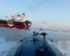 СБУ уразила танкер тіньового флоту РФ у Чорному морі (відео)