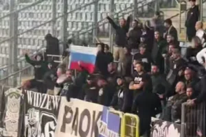 «Динамо» направило в УЄФА звернення через демонстрацію фанатами ПАОК прапора Росії
