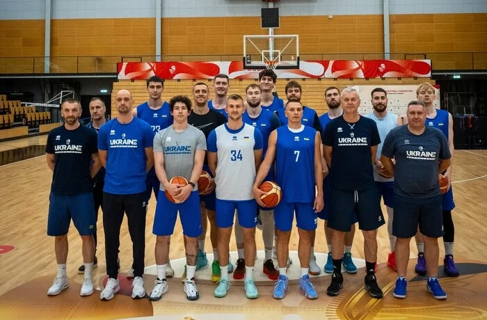 Збірна України з баскетболу провела тренування в Данії перед грою кваліфікації Чемпіонату світу