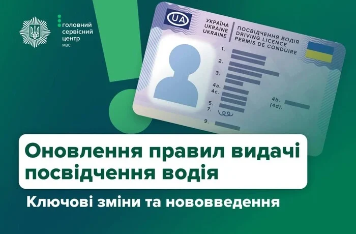 Нові правила для водіїв: МВС роз’яснило, коли потрібно міняти посвідчення