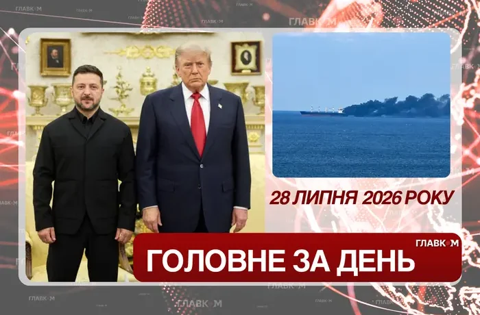Візит Зеленського до США, атака на цивільне судно у Чорному морі. Головне за 28 липня 2026