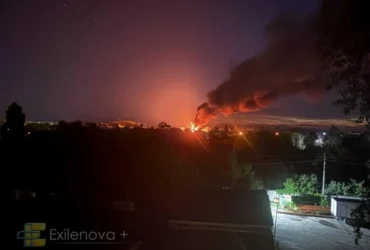 Окупований Шахтарськ атакували дрони (фото, відео)