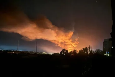 У Криму та на Луганщині пролунали вибухи від атаки дронів