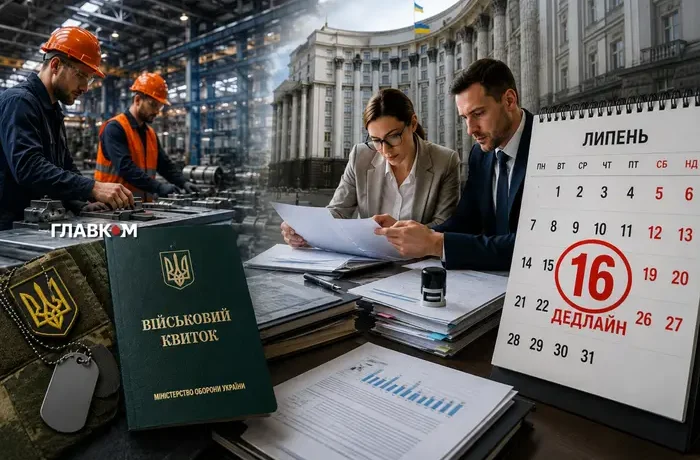 Зміна правил бронювання: як зберегти статус критичності підприємства. 16 липня – критична дата