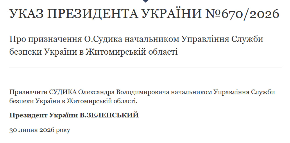 Зеленський замінив керівників СБУ в семи областях і Криму фото 17