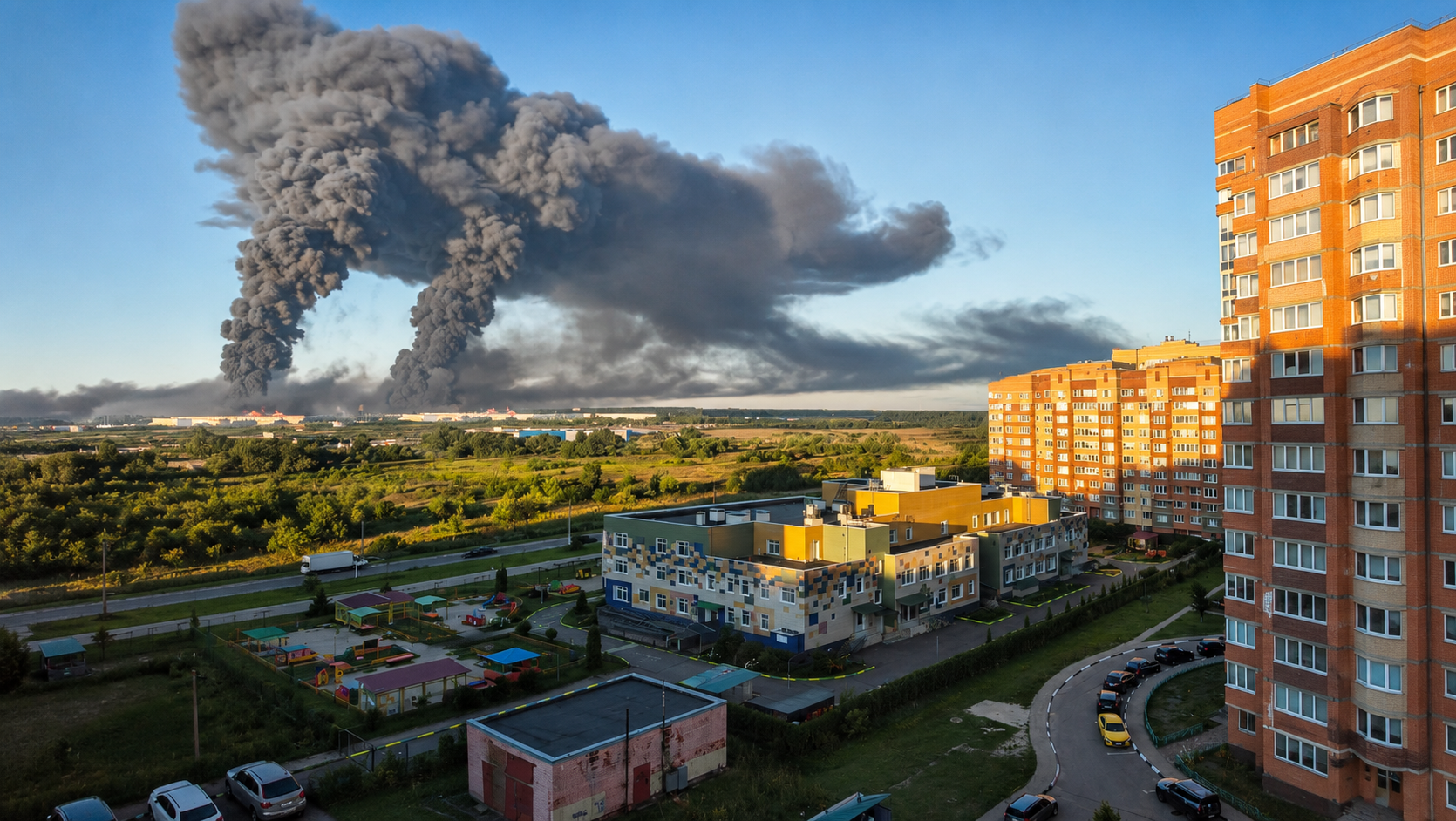 Дрони атакували Ногінськ та Електросталь під Москвою: що відомо фото 3