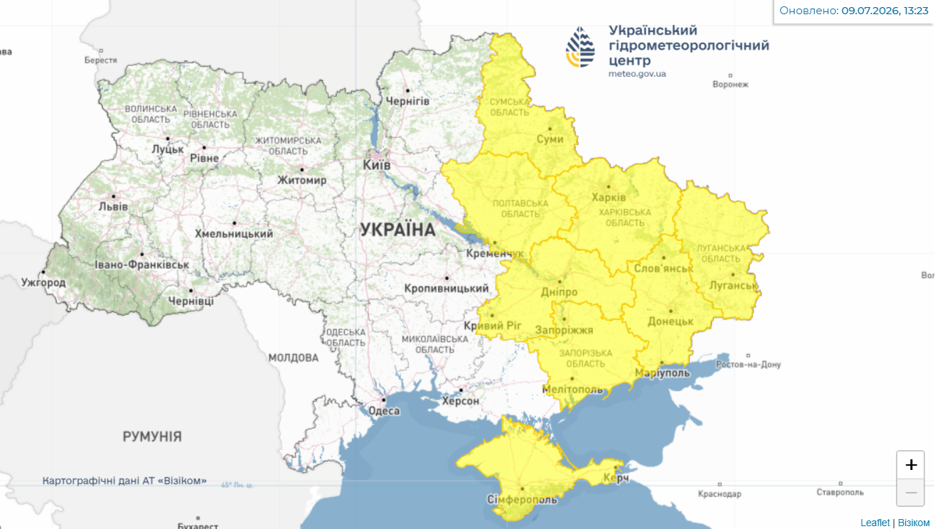 Негода не відступає: які області накриють грози та шквали 10 липня фото 1