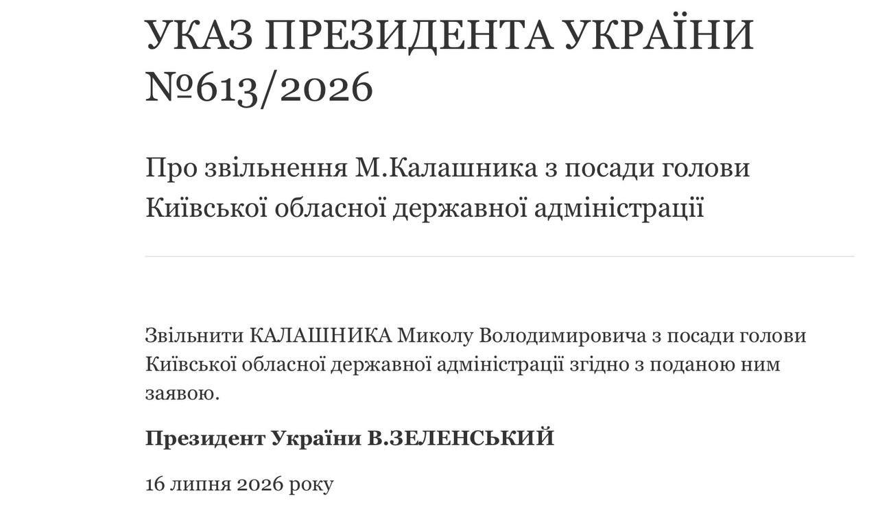 Зеленський призначив виконувачів обов'язків голів Київської та Миколаївської ОВА фото 3
