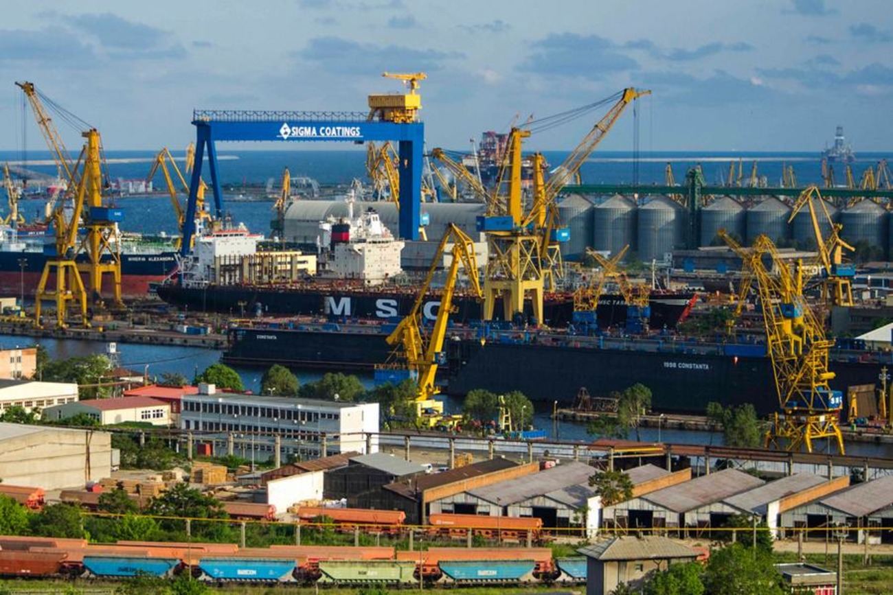 Румунський порт Констанца на тлі блокади Чорного моря стає ключовим для українського експорту 