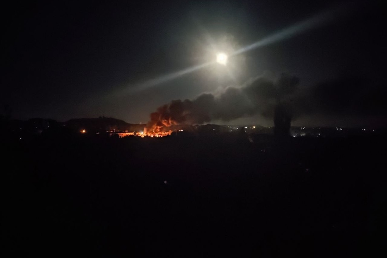 Пожежа в окупованому Донецьку