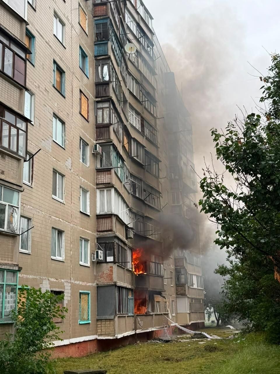 Наслідки обстрілу Краматорської громади, 10 липня 2026 р.