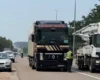 На Київщині через спеку обмежено рух вантажівок на трасах