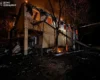 На Одещині після атаки дронів спалахнула взуттєва фабрика