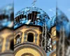 Російський обстріл пошкодив куполи та покрівлю Стрітенського храму в Сумах