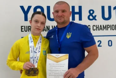 Михалюк стала абсолютною переможницею Чемпіонату Європи з важкої атлетики U-15