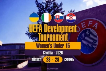 Дівоча збірна України з футболу WU-15 візьме участь у Турнірі розвитку УЄФА