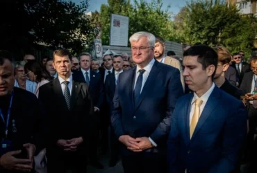 Очільник МЗС Молдови на власні очі побачив російський терор у Києві