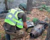 У Голосіївському районі через уламки дрона сталася лісова пожежа