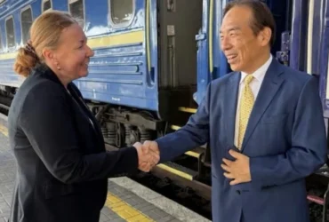 Новий посол Японії прибув до України