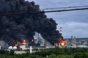 Генштаб підтвердив ураження одного з найбільших НПЗ Росії