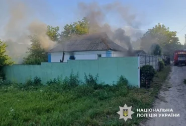 На Обухівщині під час пожежі в будинку загинув 72-річний чоловік