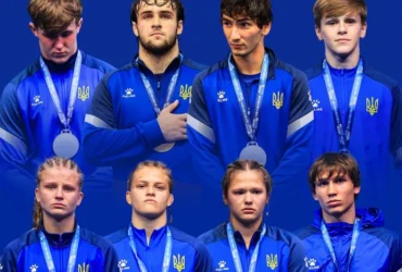 Вісім нагород здобули українські борці на Чемпіонаті світу U17
