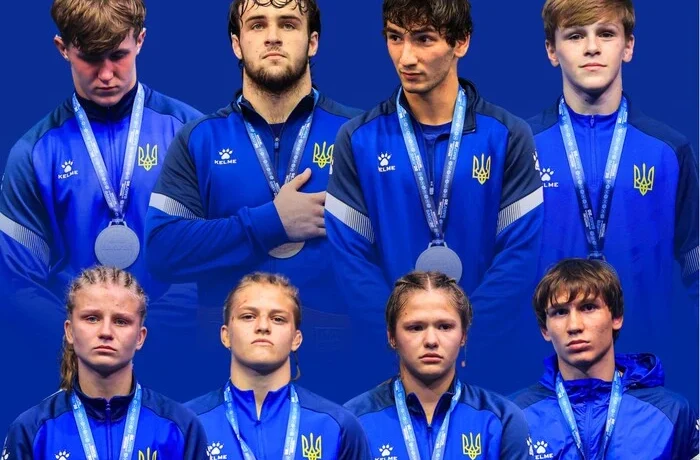 Вісім нагород здобули українські борці на Чемпіонаті світу U17