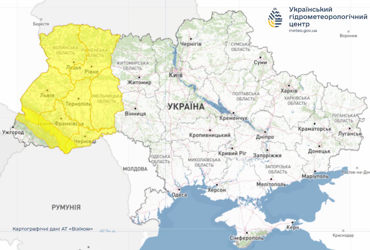 В Україні тепло, на заході – грози та шквали: погода на 29 серпня 2026 фото 2
