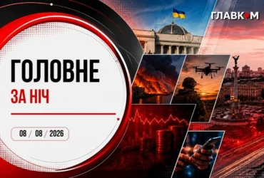 Київ атакувала балістика, дрони вдарили по Сизранському НПЗ: головне за ніч 8 серпня