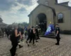 У Житомирі попрощалися з трьома поліцейськими, які загинули внаслідок російського удару