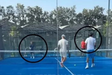 Ребров в Іспанії зіграв у падел з екскапітаном збірної Росії з футболу (відео)
