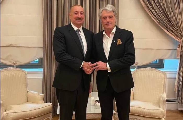 Віктор Ющенко та Ільхам Алієв провели переговори щодо розвитку партнерства України та Азербайджану
