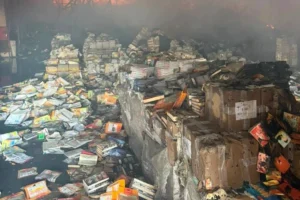 Росіяни вдарили по складу видавництва «Ранок», знищено вісім мільйонів книжок