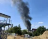 У Бортничах спалахнула масштабна пожежа (фото, відео)