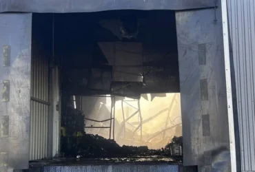 Згорів склад Yasno з обладнанням для сонячних електростанцій через атаку РФ