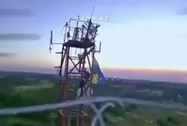 Українські воїни оригінально «привітали» росіян із Днем прапора